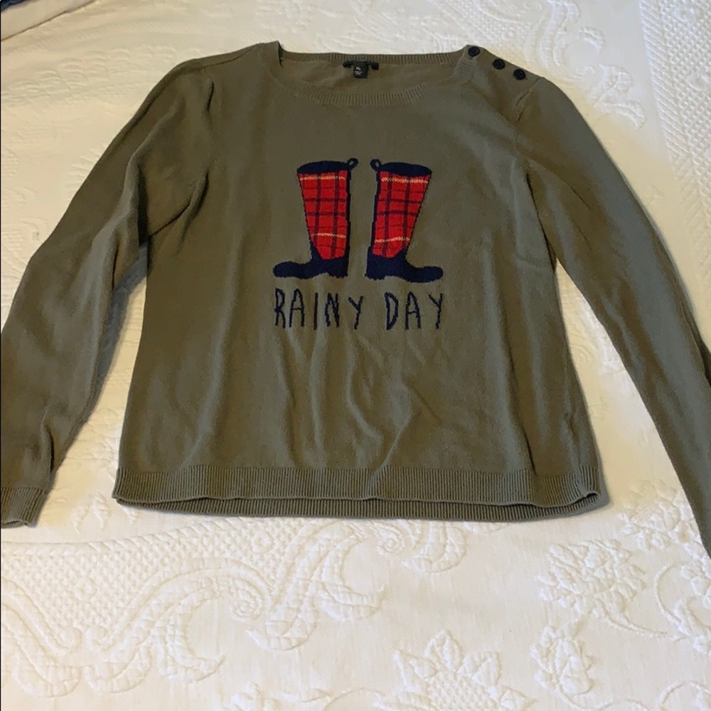 Olive Green Talbots Sweater
